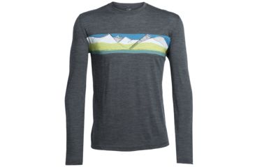 Image of Icebreaker Tech Lite Long Sleeve Crewe South Alps - Men's