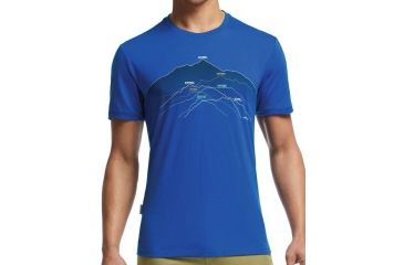 Image of Icebreaker Tech Lite Short Sleeve Crew Seven Summits - Men's