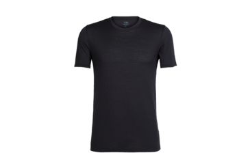 Image of Icebreaker Tech Lite Short Sleeve Crewe Bear Lift - Mens, Black, Large, 104724010L