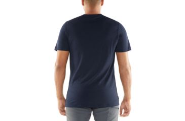 Image of Icebreaker Tech Lite Short Sleeve Crewe Cadence PuLong Sleevee - Mens, Midnight Navy, XL, 104574401XL