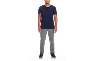 Image of Icebreaker Tech Lite Short Sleeve Crewe Sunset Geo - Mens, Midnight Navy, Medium, 104730401M
