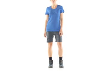 Image of Icebreaker Tech Lite Short Sleeve Low Crewe Cadence Pulse- Womens, Cove, Small, 104602401S