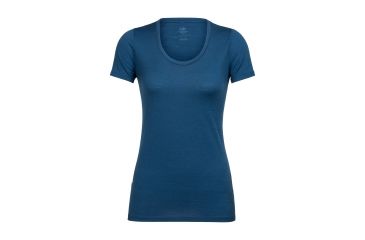 Image of Icebreaker Tech Lite Short Sleeve Scoop, Prussian Blue, L, 102143405L