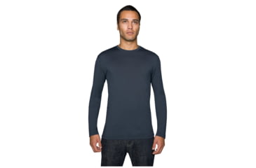 Image of Icebreaker Tech T Lite Long Sleeve - Men's-Stealth-X-Large