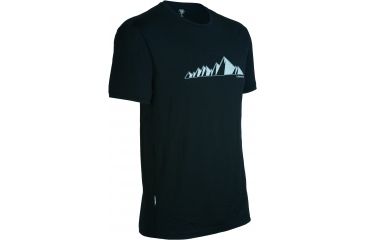 Image of Icebreaker Tech T LIte Ridge SS - Men's-Small-Black