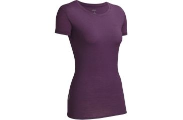 Image of Icebreaker Tech T Lite Short Sleeve Clearance - Women's-X-Large-Eggplant