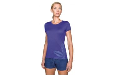 Image of Icebreaker Tech T Lite Short Sleeve Petal - Women's-Mystic-Large