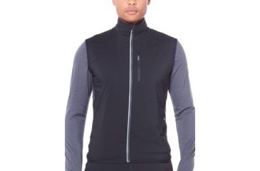 Image of Icebreaker Tech Trainer Hybrid Vest, Black/Jet Hthr, 2XL, 104296-001-XXL