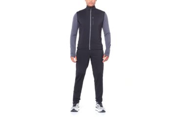 Image of Icebreaker Tech Trainer Hybrid Vest, Black/Jet Hthr, 2XL, 104296-001-XXL