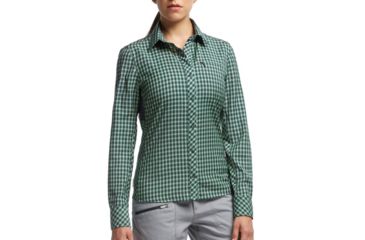 Image of Icebreaker Terra Long Sleeve Shirt - Women's-Panther-Medium
