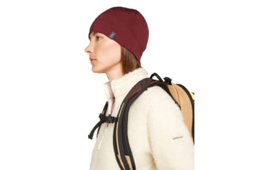 Image of Icebreaker Unisex Merino 260 Ridge Beanie, Port, OS, IB0A56SK01COS