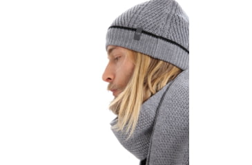 Image of Icebreaker Waypoint Beanie, Gritstone Heather/Black, One Size, IB104886A11OS