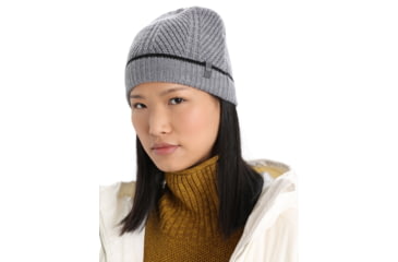 Image of Icebreaker Waypoint Beanie, Gritstone Heather/Black, One Size, IB104886A11OS