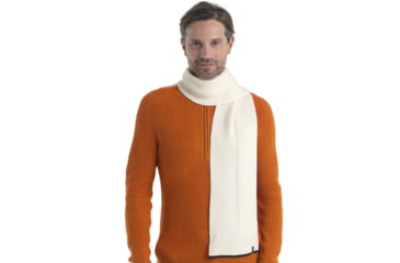 Image of Icebreaker Waypoint Scarf, Undyed/Black, One Size, IB104839936OS