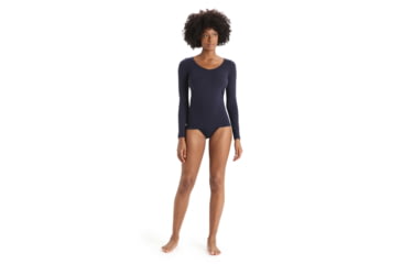 Image of Icebreaker Women Merino 150 Siren LS Sweetheart, Midnight Navy, S, IB103194401S