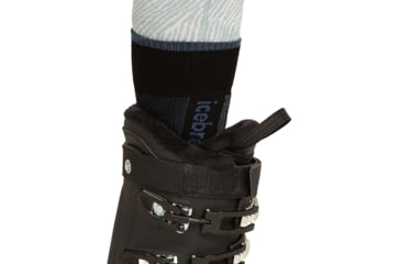 Image of Icebreaker Women Merino Ski+ Light OTC, Black/Dawn/Graphite, L, IB0A573L03QL