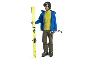 Image of Icebreaker ZoneKnit Insulated Long Sleeve Thermal Hoodie - Mens, Bio Lime, Large, IB0A56GR864L