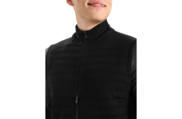 Image of Icebreaker ZoneKnit Insulated Vest - Mens, Black, 2XL, IB0A56FB001XXL