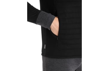 Image of Icebreaker ZoneKnit Insulated Vest - Mens, Black, 2XL, IB0A56FB001XXL