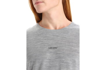 Image of Icebreaker ZoneKnit Short Sleeve T-Shirt - Mens, Metro Heather, Extra Large, IB0A56P4016XL