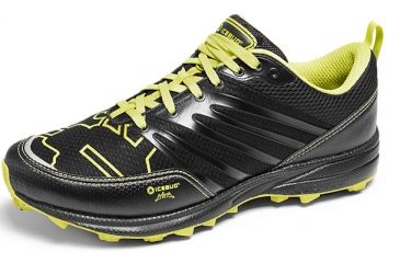 Image of Icebug ANIMA2 BUGrip Trail Running Shoe - Men's-Black/Poison-8 US