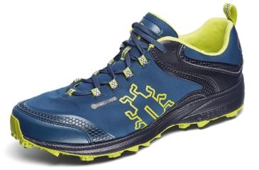 Image of Icebug AURORA BUGrip Trail Running Shoe - Men's-Sky/Black-Medium-8 US