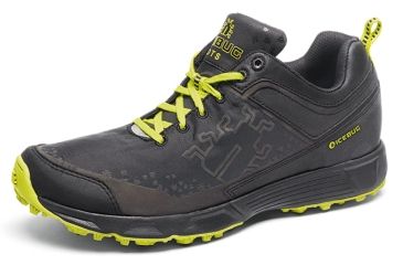 Image of Icebug KAYI BUGrip Trail Running Shoe - Men's-Black-Medium-8 US