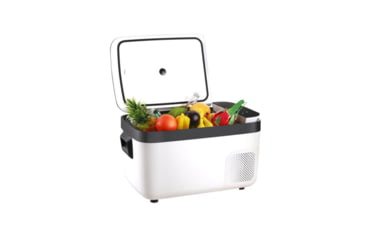 Image of TRUSTMADE Compressor Cooling DC Portable Freezer For Car, Black/White, 25L, FTB-25L