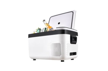 Image of TRUSTMADE Compressor Cooling DC Portable Freezer For Car, Black/White, 25L, FTB-25L