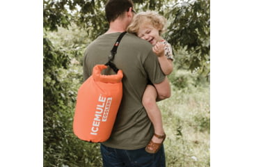 Image of IceMule Coolers Classic Small Cooler, 10 Liters, Blaze Orange, 1004-BO