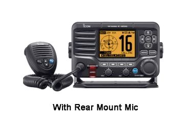 Image of Icom VHF w/Hailer, N2K, Rear Mount Mic, New Condition IC-M506 31