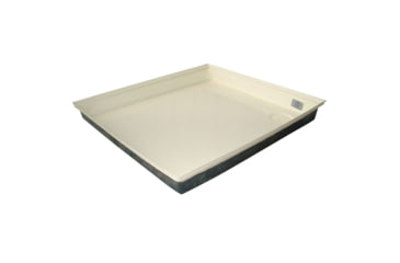 Image of Icon Shower Pan Sp100 - 27in x 24in x 4in, Colonial White, 460