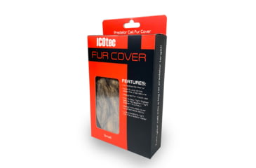 Image of ICOtec GC Fur Cover, Brown, Small, ICO70450