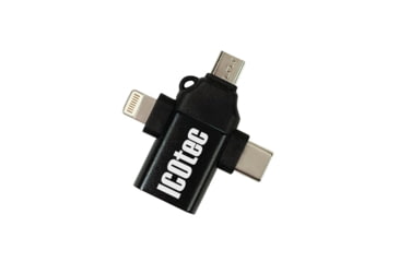 Image of ICOtec OTG Adaptor, Black, X-Small, ICO70100