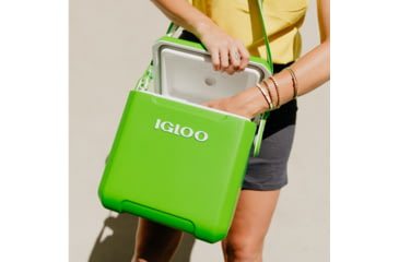 Image of Igloo 11 Qt Tag-A-Long Too Cooler, Green, 00032655