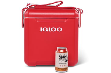 Image of Igloo 11 Qt Tag-A-Long Too Cooler, Red, 00032657