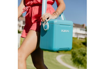 Image of Igloo 11 Qt Tag-A-Long Too Cooler, Turqoise, 00032653