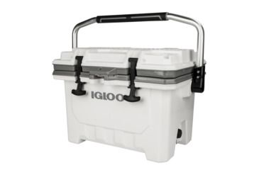 Image of Igloo Imx Cooler, 24 Qt, White/Metal 00049829