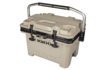 Image of Igloo Imx Cooler, 24 Qt, Tan/Black 00049857