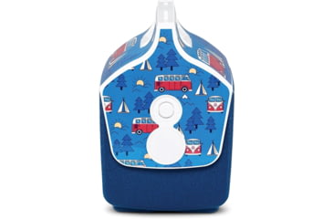Image of Igloo Limited Edition Playmate Mini Vw Camping Cooler, Volkswagen, 4 Qt, 00048629