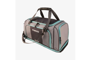 Image of Igloo Marine Ultra Cooler Bag, Tactical Duffel, 46-Can, Gray/Seafoam, 00062899