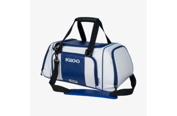 Image of Igloo Marine Ultra Cooler Bag, Tactical Duffel, 46-Can, White/Navy, 00062915