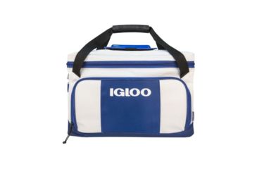 Image of Igloo Marine Ultra Cooler/Coast Bag, 46-Can, White/Navy, 00062907