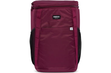 Image of Igloo Repreve 36 Can Backpack Cooler, Cherry, 00065437