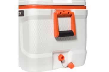 Image of Igloo Super Tough Cooler Stx, 72 Qt, White/Orange 00044950