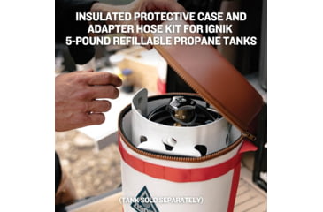 Image of Ignik Growler Case &amp; Hose Kit, White, IGPRO-00221