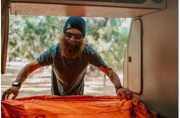 Image of Ignik Heated Bed Cover, Blue/Orange, IGRCS-00520