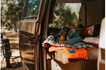 Image of Ignik Heated Bed Cover, Blue/Orange, IGRCS-00520