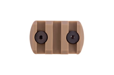 Image of IMI Defense 3 Notch M-Lok Polymer Rail Section, FDE, IMI-PMK03FDE