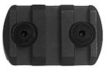 Image of IMI Defense 3 Notch M-LOK Rail Section, Polymer, Black, 14430